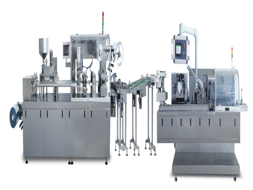 Blistering packaging Line + Automatic Cartoner
