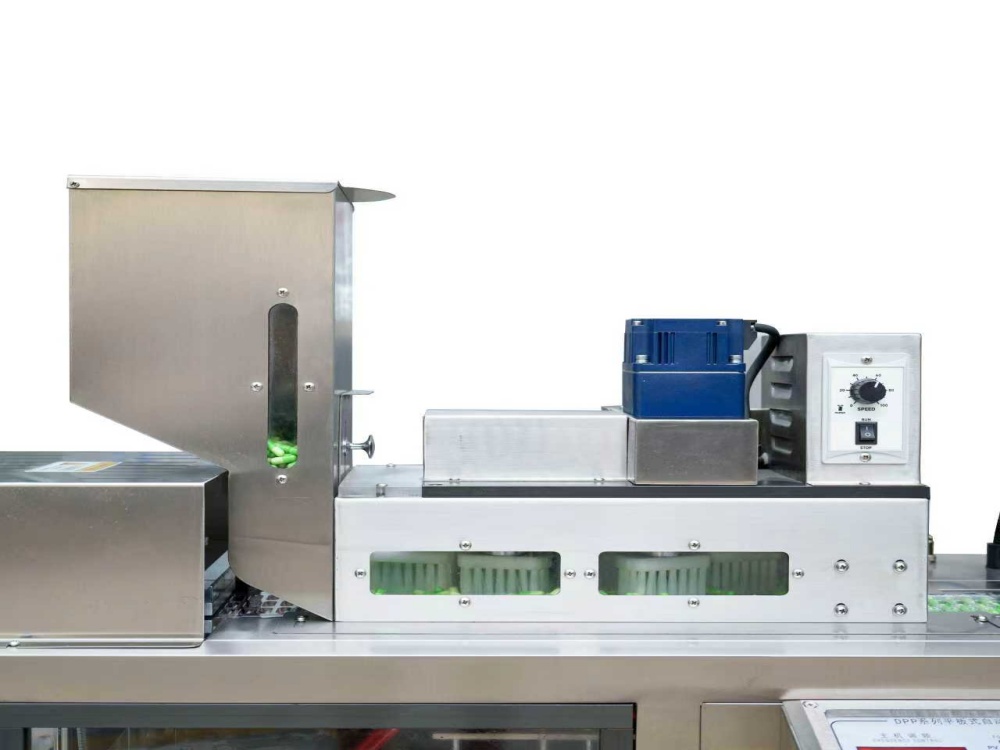 DPP 180 Blister Pack packaging Machine capsule Brush feeder