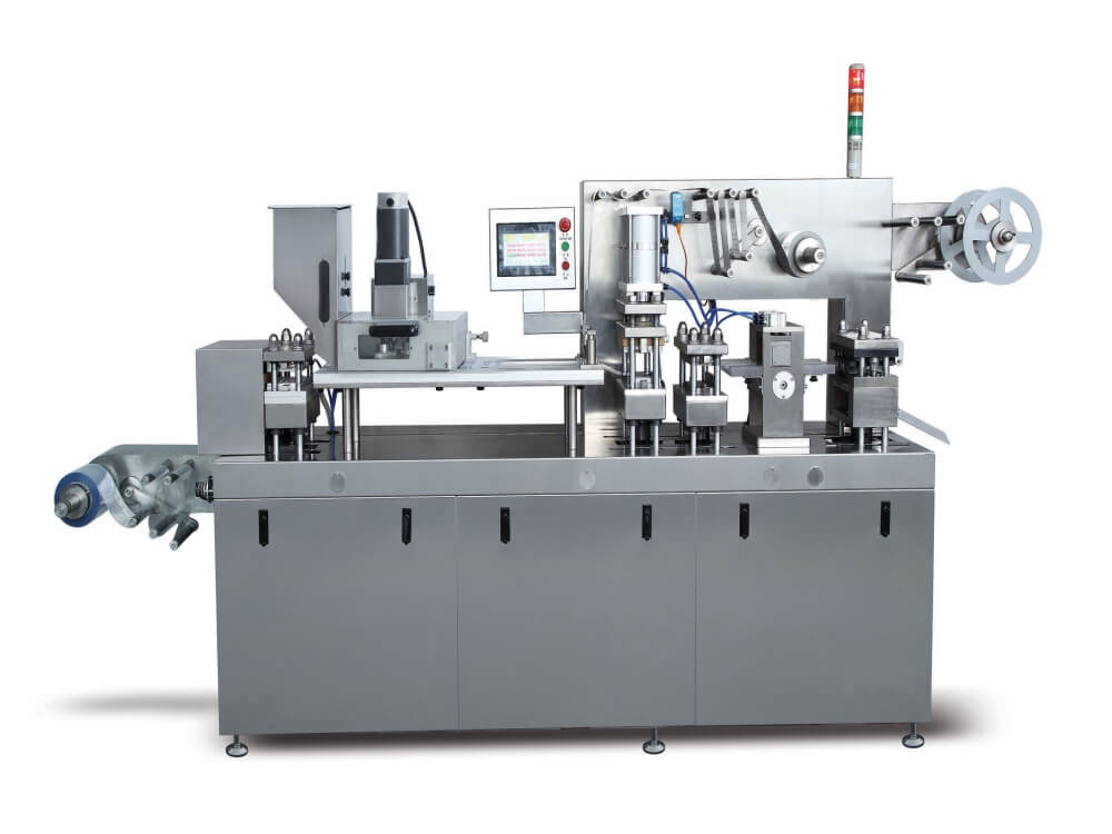 Alu PVC thermoforming blister packaging equipment