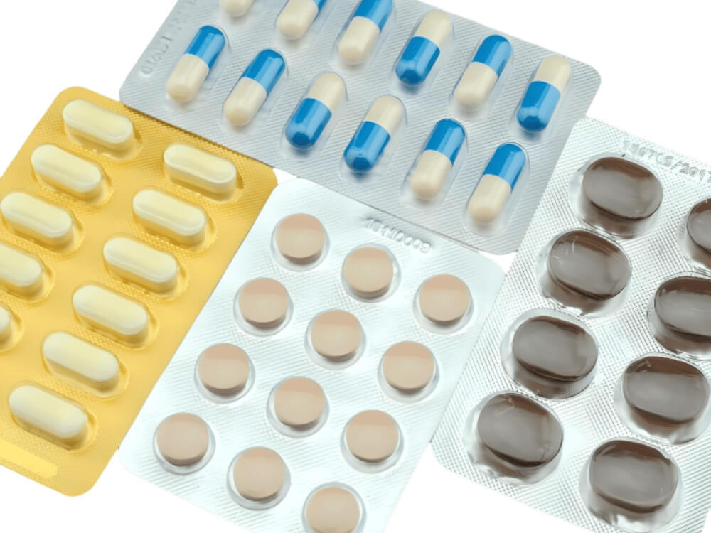 Vitamin blistering packaging