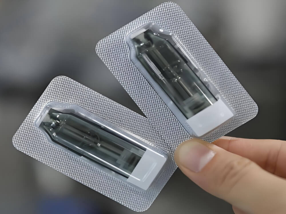 electronic components blister pack