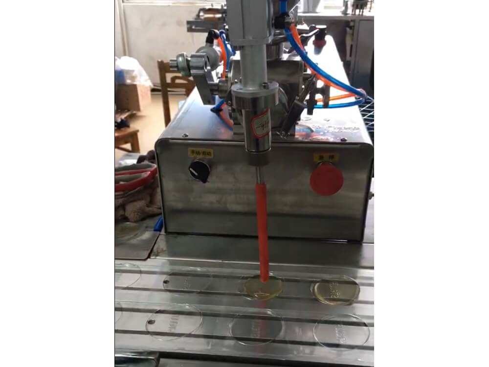 liquid blister packing machine filling