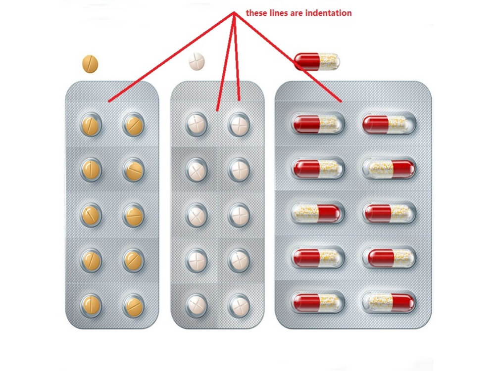 pharmaceutical blister packaging machine perforation