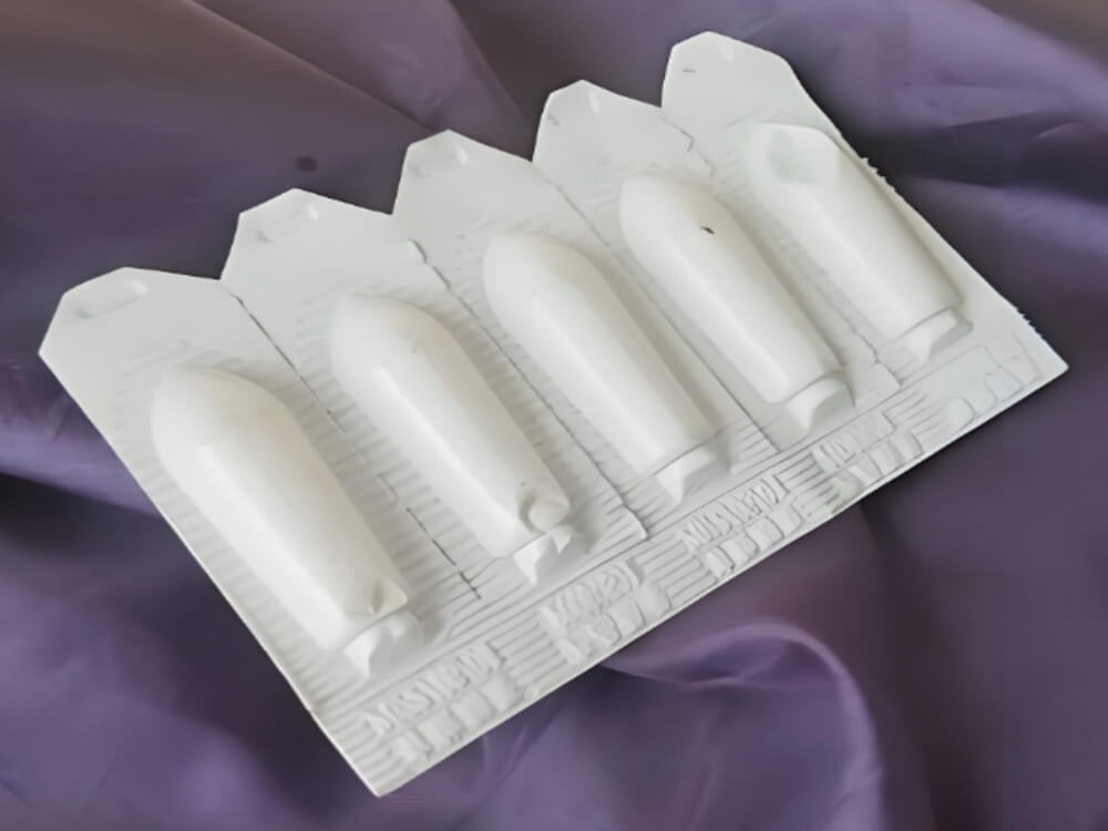 pharmaceutical blister packaging machine suppository