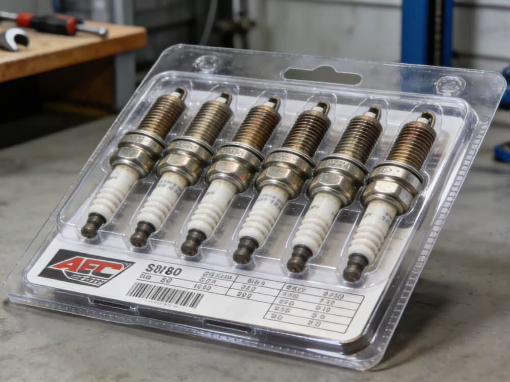 Automotive Parts (Spark plugs) blister machine