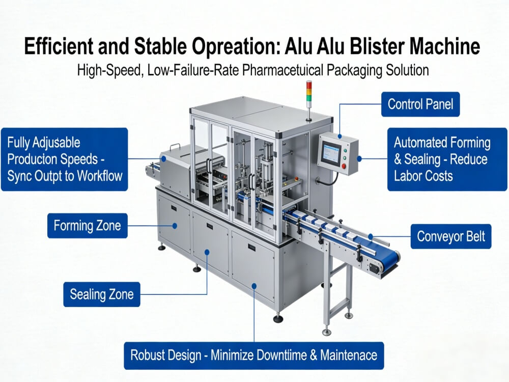 Alu Alu Blister Machines have Efficient and Stable Operation