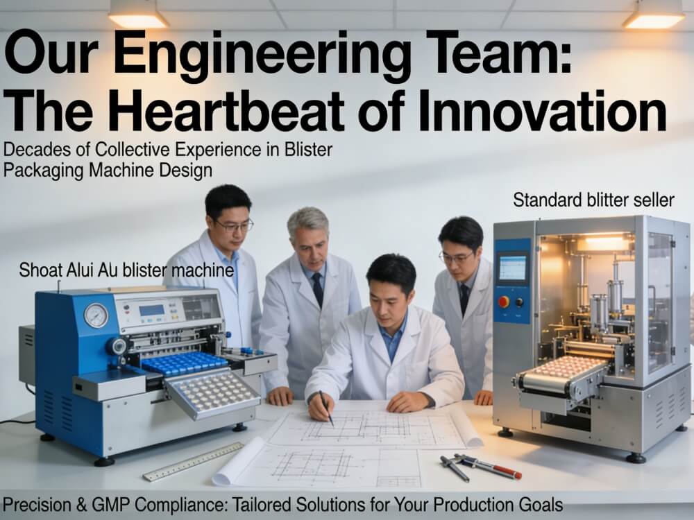 Engineering Team for Alu Alu Blister Machine Design