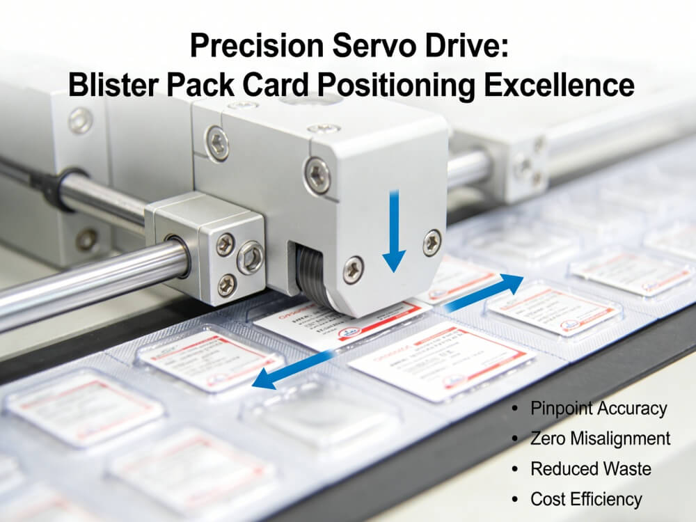 Precision Servo Drive Technology of Blister Pack Cards