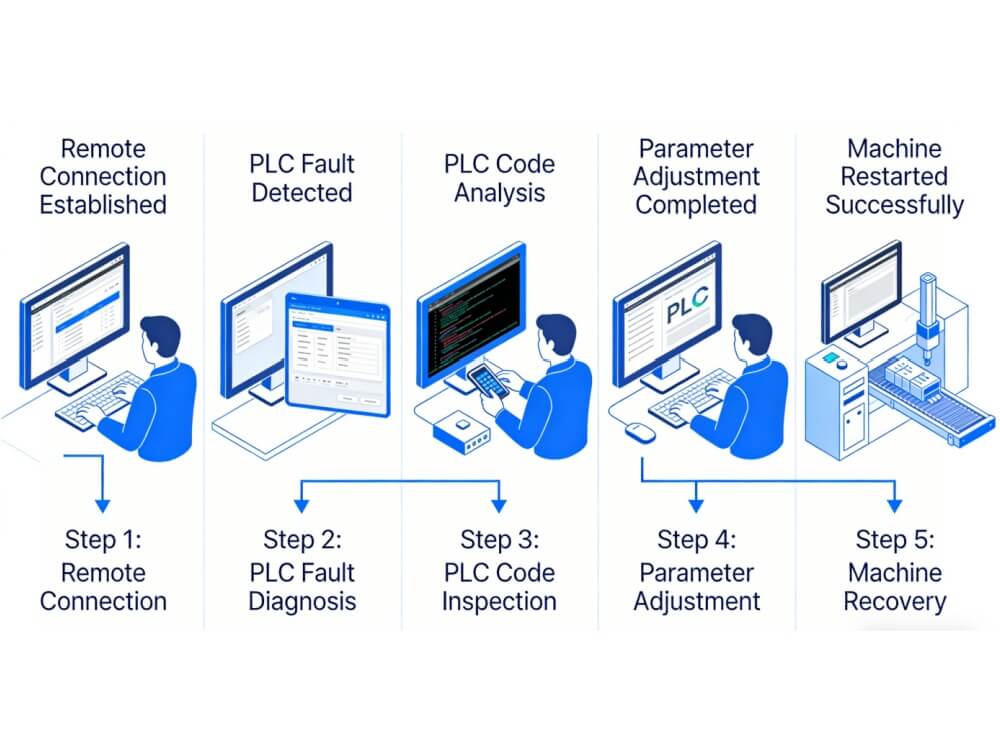 Remote Technical Assistance & PLC Troubleshooting