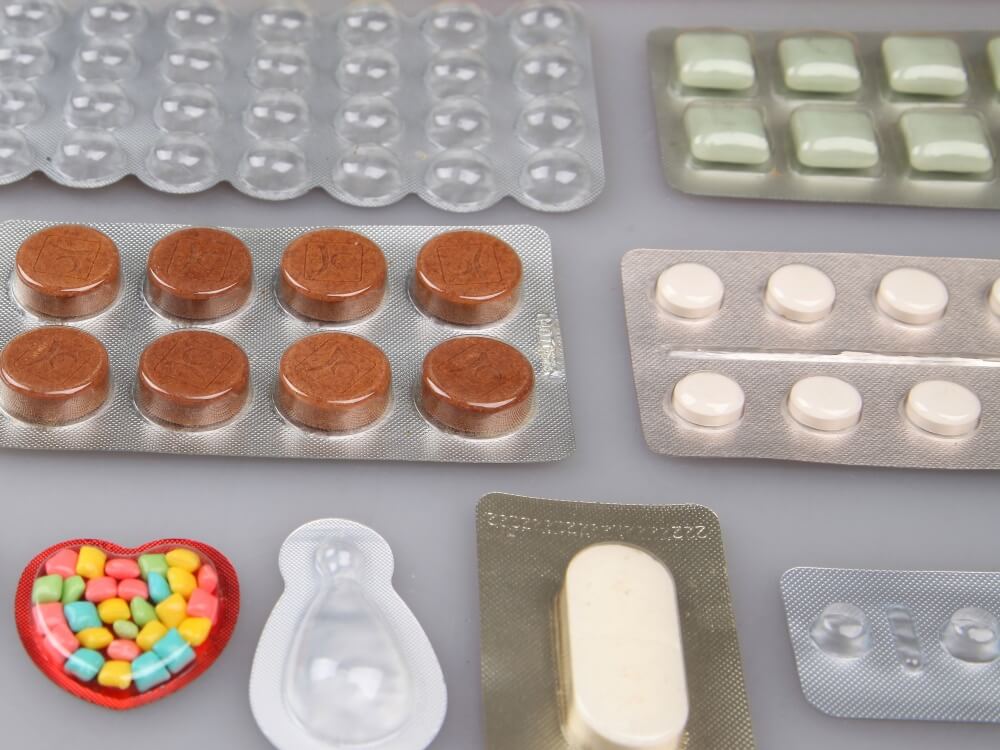 Tablet Blister Packing Machine sample