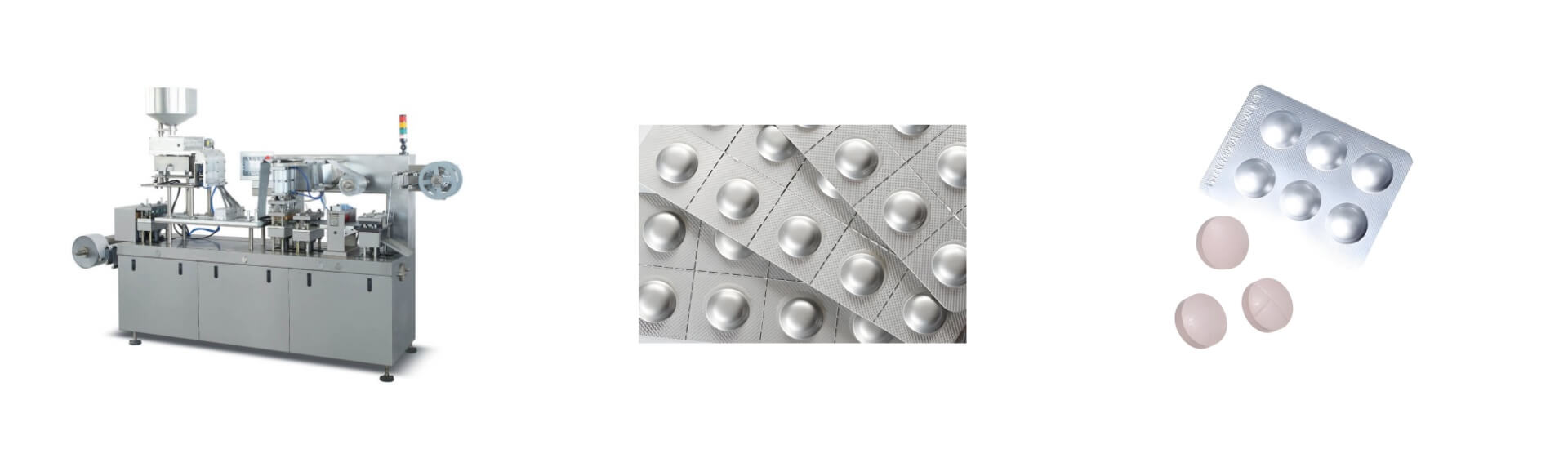 alu alu blister machine & samples