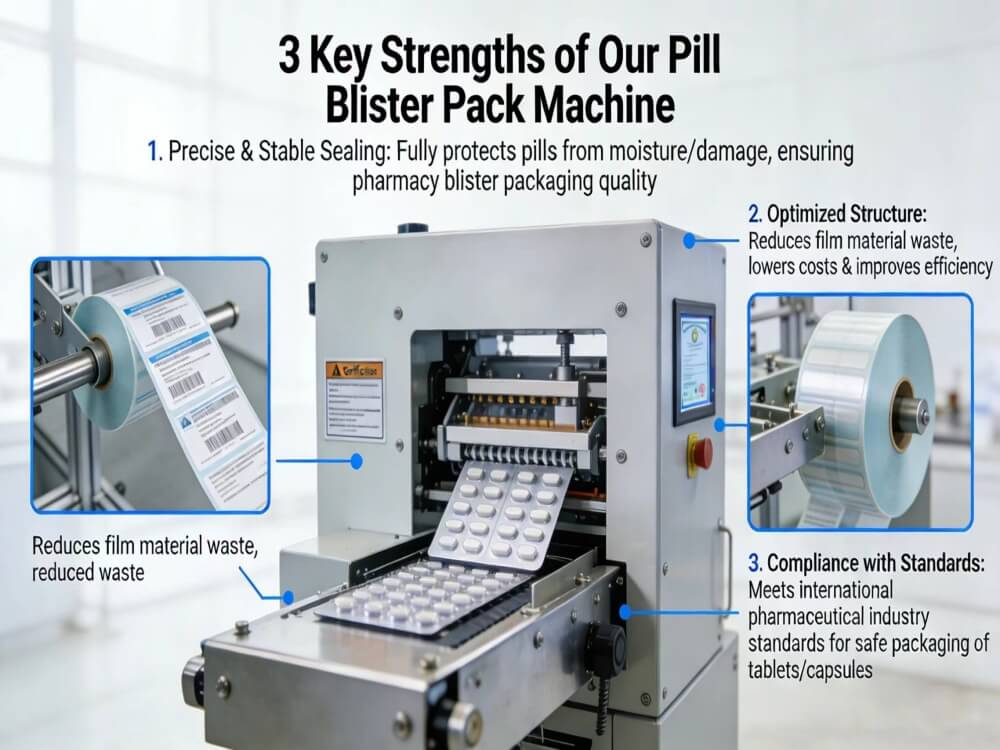 Why Choose Our Pill Blister Pack Machine