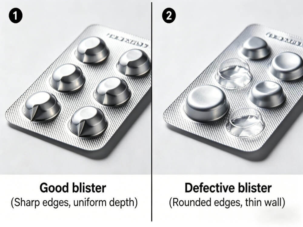 blister pack samples compare